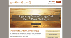Desktop Screenshot of amberwellnessgroup.com